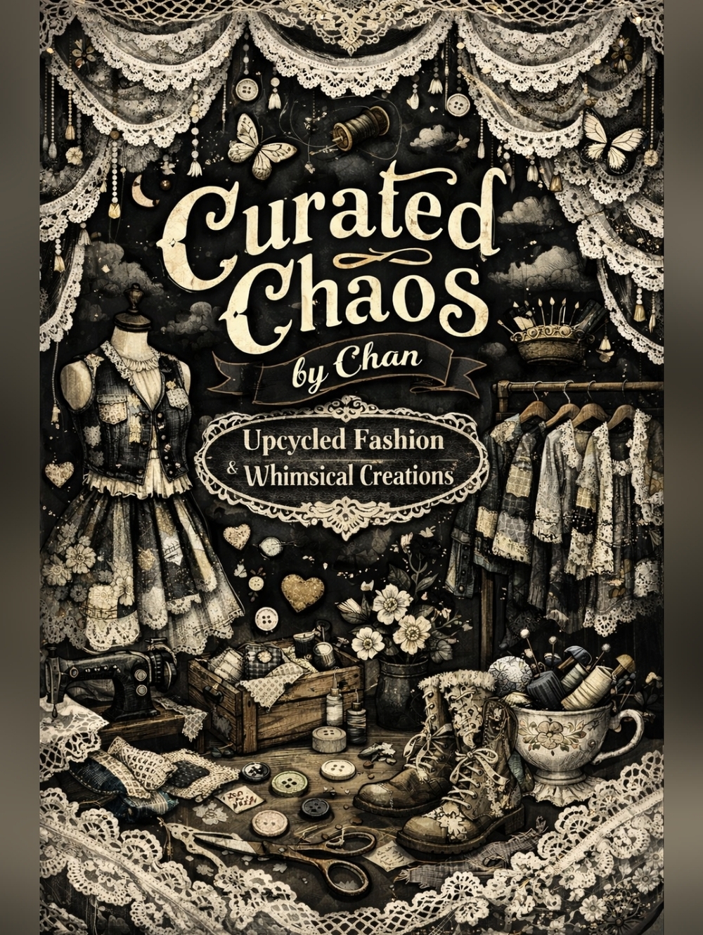 Curated Chaos by Chan - Upcycled Fashion Designed And Sewn By Me